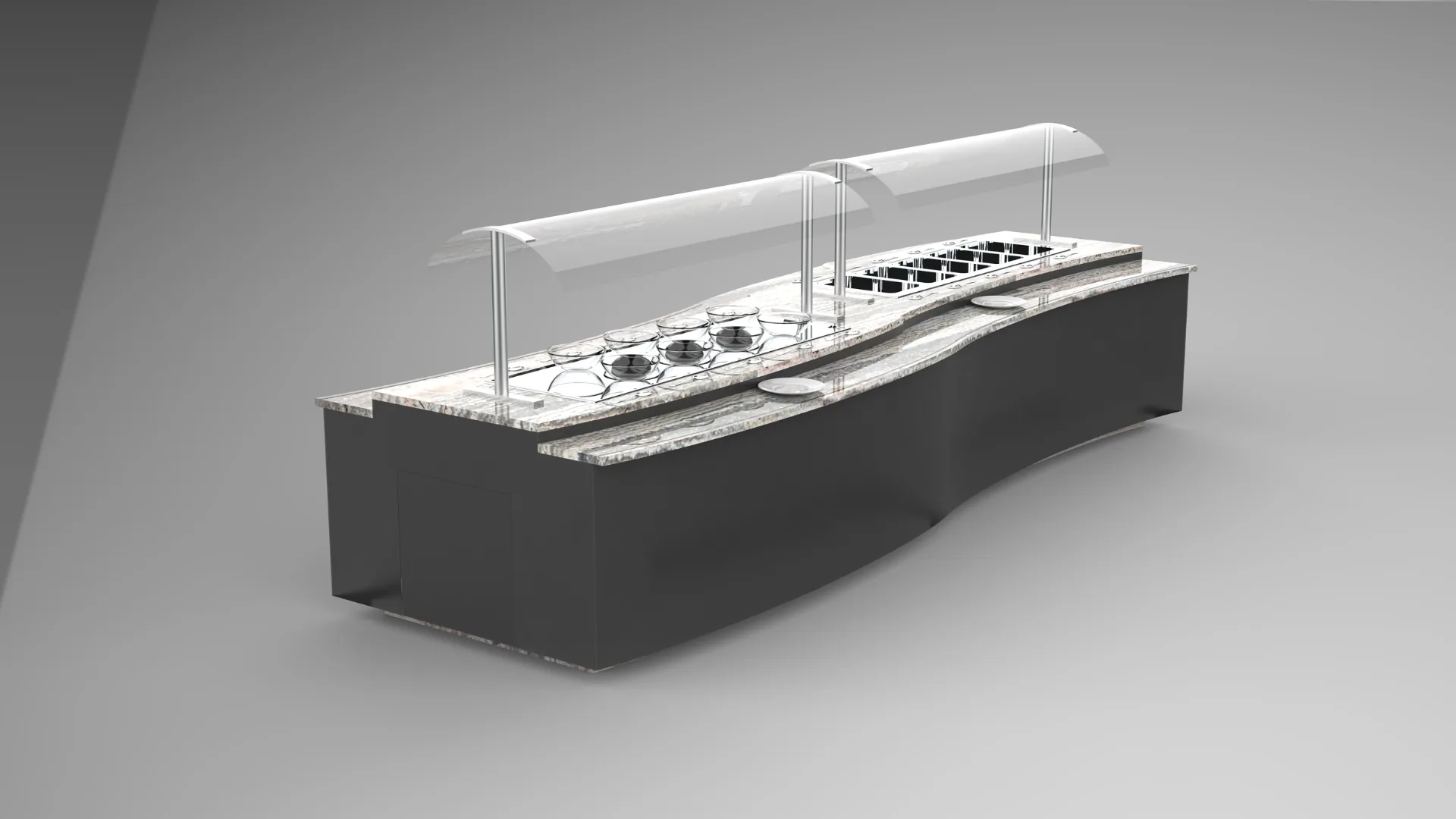 Final buffet counter design