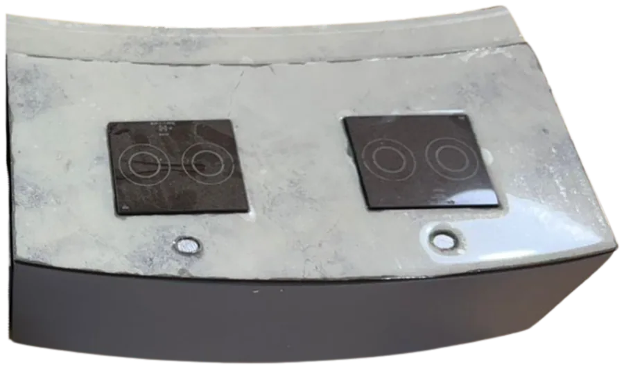 Hot-plate module mockup