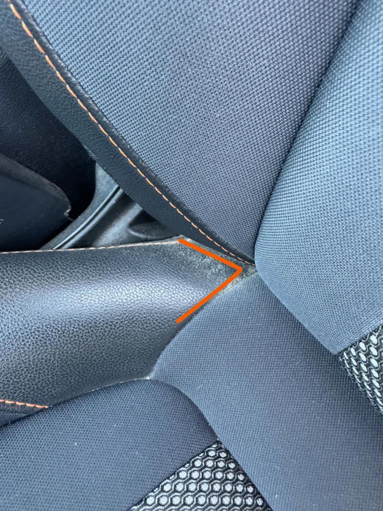 Seat seam