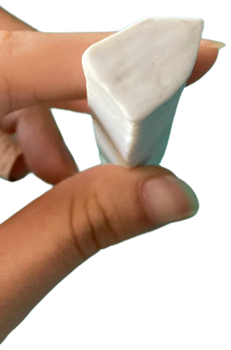 Grip study — clay model in hand