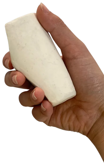 Grip study — clay model in hand