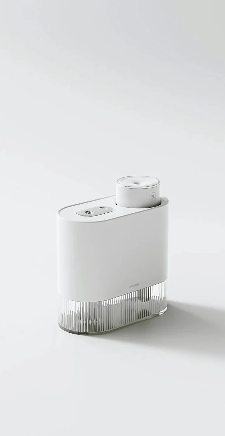 Moodboard — compact white appliance