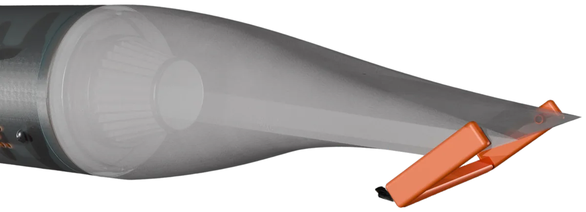 Wide nozzle